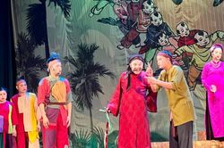 Vở diễn 'Nắm xôi kỳ diệu' - Chuyện thằng Bờm lên sân khấu chèo