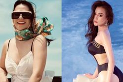 So gu thời trang biển của Phương Oanh với vợ cũ Shark Bình