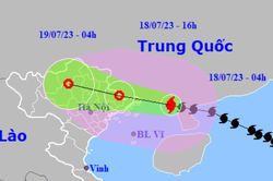 Bão số 1 cách Quảng Ninh khoảng 140km, tiến nhanh về đất liền