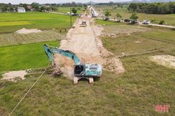Can Lộc bảo vệ thi công cao tốc Bắc - Nam đoạn qua xã Khánh Vĩnh Yên