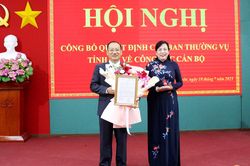 Công bố quyết định điều động, chỉ định Phó Bí thư Thường trực Thành ủy Thái Nguyên