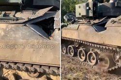 Đạn pháo của T-72 không phá hủy được xe chiến đấu Bradley 'giáp nhôm'