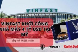 VinFast khởi công nhà máy 4 tỷ USD tại Mỹ, công suất 150.000 xe/năm