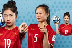 Chết cười VIDEO hậu trường ĐT nữ Việt Nam chụp ảnh quảng bá World Cup, Thanh Nhã và Hoàng Thị Loan xinh không 'tì vết'