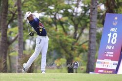 Bảy vận động viên Đội tuyển Golf Việt Nam tham dự ASIAD 19