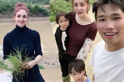 Anh nông dân lấy được mỹ nhân Ý biết làm ruộng, đẻ con xinh như thiên thần
