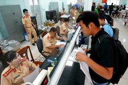 Bán xe không bán giấy đăng ký xe và biển số xe