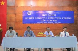 6 tháng đầu năm 2023, Bệnh viện Sản-Nhi An Giang khám, điều trị gần 87,3 ngàn lượt bệnh