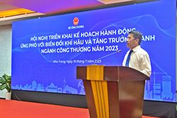 Triển khai kế hoạch ứng phó biến đổi khí hậu và tăng trưởng xanh của ngành Công Thương