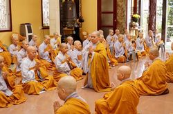 Một ngày an cư của chư hành giả Ni trường hạ tổ đình Từ Nghiêm