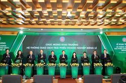 Vietcombank, Vinfast, Tracodi chính thức niêm yết trái phiếu trên sàn giao dịch