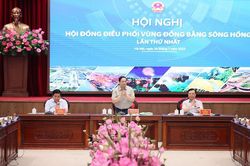 Phát triển đồng bằng sông Hồng theo 4 vùng động lực, 2 tiểu vùng kinh tế, 8 ngành chủ yếu