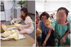 Mẹ nhờ con bổ mít, cô gái có màn thể hiện 'cạn lời'