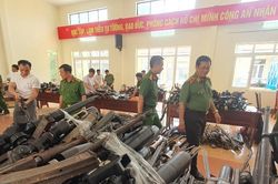 Công an tỉnh Đắk Lắk thu hơn 4.500 vũ khí các loại trong 40 ngày