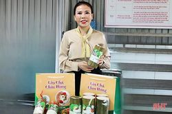 Vé 'thông hành' cho sản phẩm giò chả truyền thống thị xã Kỳ Anh