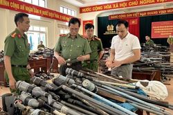Đắk Lắk thu hồi 4.576 vũ khí các loại trong 40 ngày