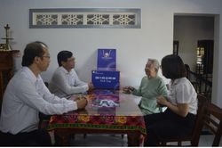 PC Bình Định: Thăm Mẹ Việt Nam Anh hùng nhân kỷ niệm 76 năm ngày Thương binh - Liệt sĩ