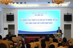 Gia Lai: Bồi dưỡng nghiệp vụ cho cán bộ làm công tác tôn giáo