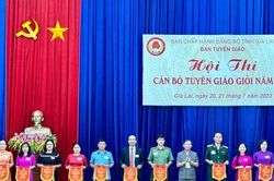 Gia Lai: Khai mạc hội thi cán bộ tuyên giáo giỏi năm 2023