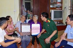 Hội Cựu chiến binh tỉnh thăm, tặng quà nhân kỷ niệm 76 năm Ngày Thương binh, liệt sỹ 27/7