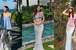 Sở hữu đôi chân cực phẩm nhưng Hoa hậu Lương Thùy Linh lại mê mẩn mẫu váy kín bưng