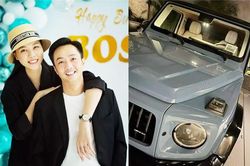 'Nóc nhà' của Cường Đô la đổi màu sơn Mercedes-AMG G63 hơn 10 tỷ
