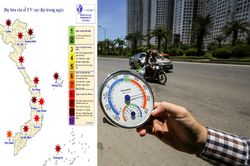 Cảnh báo tia UV ở mức 'nguy cơ gây hại rất cao' tại các thành phố lớn