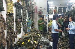 Tp.HCM: Phát hiện, xử lý các điểm kinh doanh quần áo không rõ nguồn gốc
