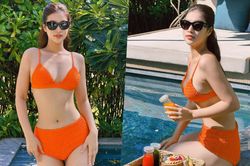 Hoa hậu Thiên Ân khoe 'núi đôi' gợi cảm sau giảm cân, anti-fan còn dám miệt thị?
