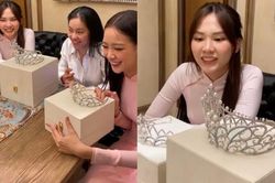 Ban tổ chức nói gì về việc Bảo Ngọc chọn váy 'lấn lướt' Hoa hậu Mai Phương?