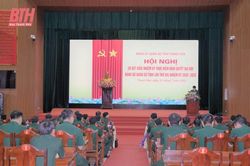 Đảng ủy Quân sự tỉnh sơ kết giữa nhiệm kỳ thực hiện Nghị quyết Đại hội Đảng bộ quân sự tỉnh