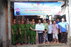 Vận động hỗ trợ cất nhà nhân ái cho hộ cận nghèo