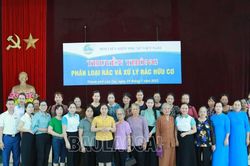 Mô hình 'Phụ nữ sống xanh' đầu tiên trong cộng đồng tại Lào Cai