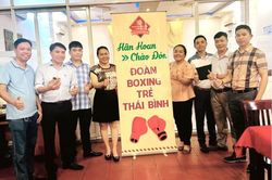 Ấm áp tình thân với các vận động viên Boxing trẻ Thái Bình tại TP Hồ Chí Minh