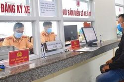 Từ 15/8 tới, người dân đăng ký xe tại công an cấp xã, nơi tạm trú