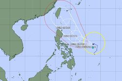 Bão Doksuri ngoài khơi ít khả năng vào Biển Đông, Bắc bộ nắng nóng tái xuất