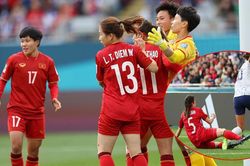 ĐT nữ Việt Nam bị thổi phạt penalty cay đắng vì VAR, Kim Thanh hóa 'người nhện' trước khung thành