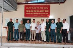 Sư đoàn 363 khánh thành và bàn giao 'Nhà tình nghĩa'