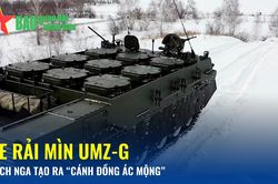 Xe rải mìn UMZ-G - cách Nga tạo ra 'cánh đồng ác mộng'
