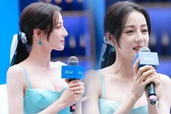 Địch Lệ Nhiệt Ba sáng bừng visual nhưng lại lộ khuyết điểm chí mạng qua camera thường