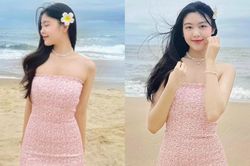 Ái nữ nhà Quyền Linh tự tin khoe dáng, visual ít son phấn khiến dân tình mê mệt