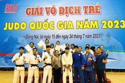 Các đội tuyển judo và kick boxing Thanh Hóa thi đấu xuất sắc tại giải trẻ quốc gia 2023