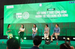 20 doanh nghiệp tham gia triển lãm 'Tiêu dùng xanh – Cùng sống lành'