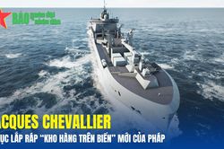Jacques Chevallier - Kỷ lục lắp ráp 'kho hàng trên biển' mới của Pháp