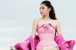 Vẻ tự tin, cuốn hút của Hoa hậu Lương Thùy Linh