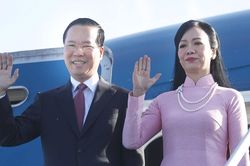 Chủ tịch nước Võ Văn Thưởng và phu nhân lên đường thăm Áo, Italia, Vatican