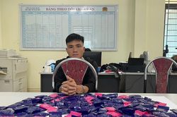 Bắt giữ thanh niên vận chuyển 27.000 viên ma túy