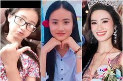 Ảnh hiếm ngày bé hé lộ màn 'dậy thì thành công' của tân Hoa hậu Huỳnh Trần Ý Nhi