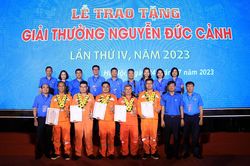 167 lao động tiêu biểu được trao Giải thưởng Nguyễn Đức Cảnh