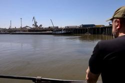 Video cơ sở hạ tầng cảng trên sông Danube bị tấn công